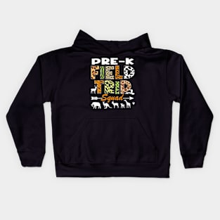 Pre-K Zoo Field Trip Squad Teacher Student Kids Hoodie